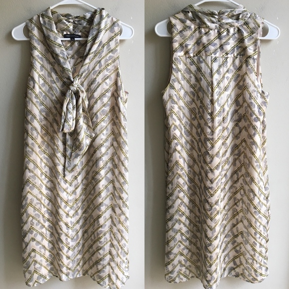 Banana Republic Dresses & Skirts - Banana Republic Printed Neck Tie Sleeveless Dress